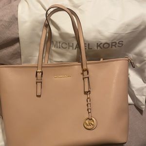 Michael Kors light pink large bag